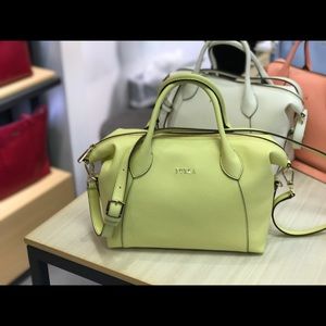 New Furla MD leather bag